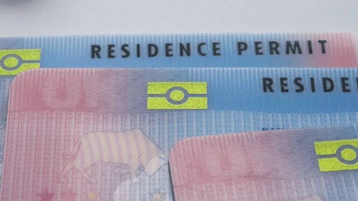 Esempio di permesso di soggiorno italiano